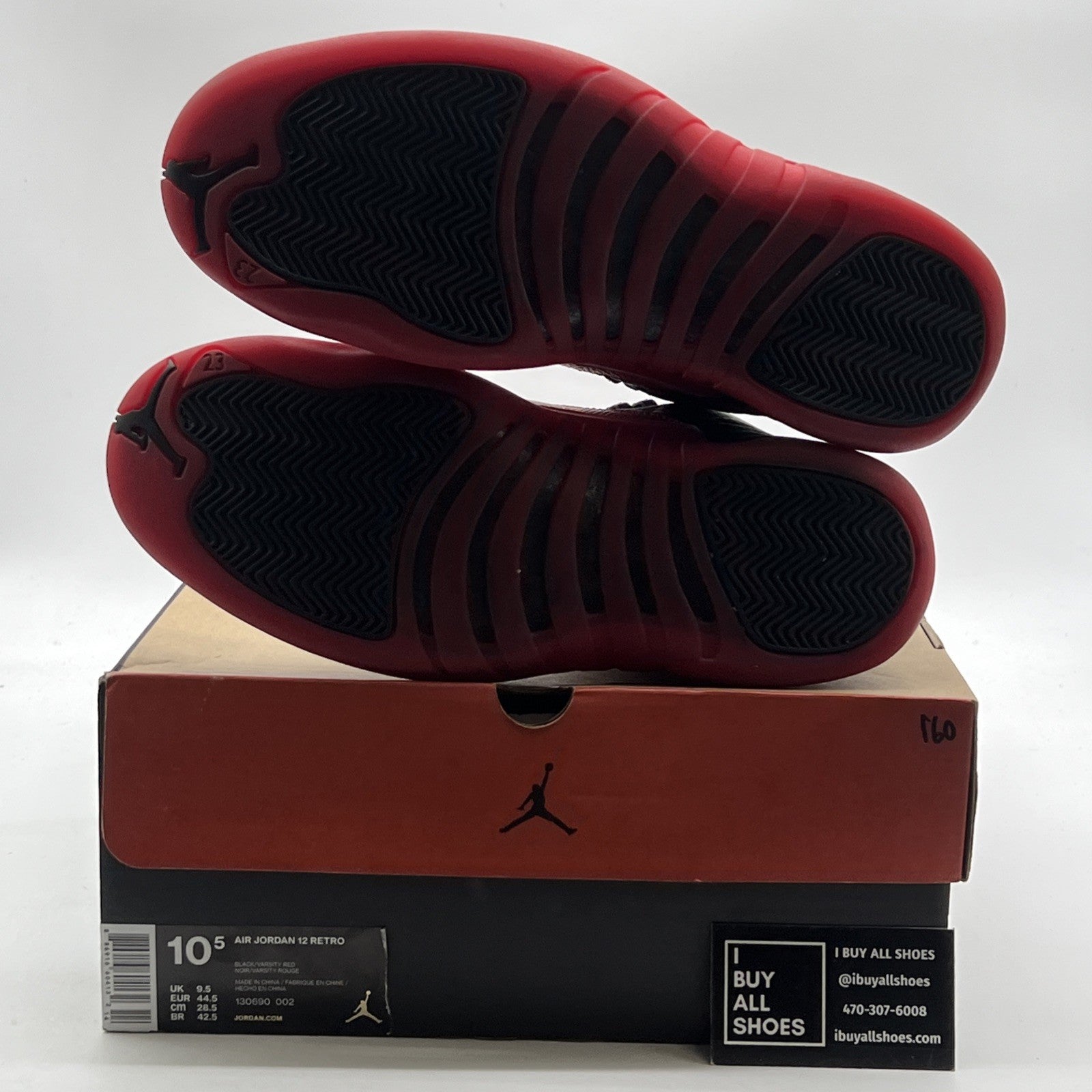 Size 10.5 - Air Jordan 12 Retro Mid Flu Game (130690-002)