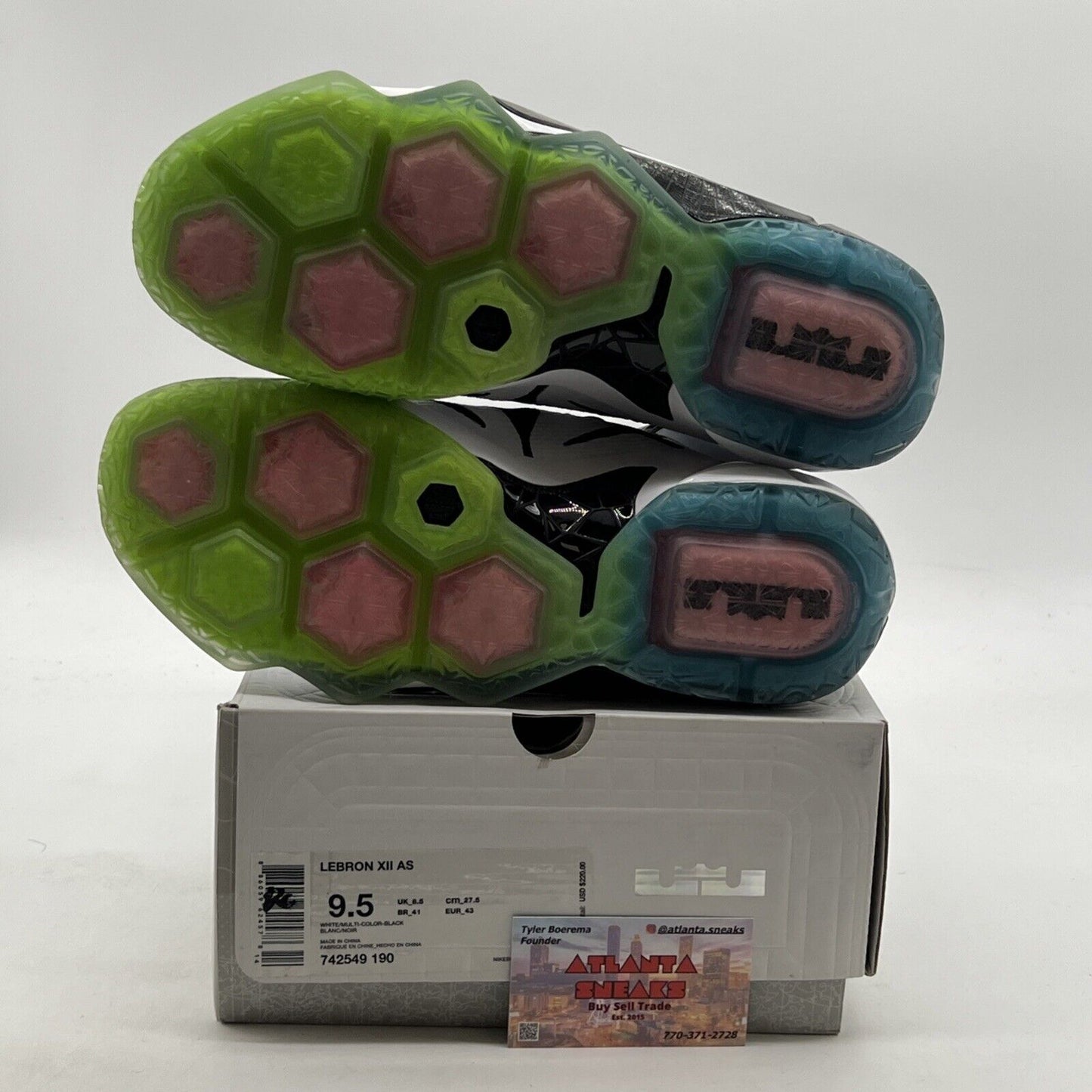 Size 9.5 - Nike LeBron 12 All Star (742549-190)