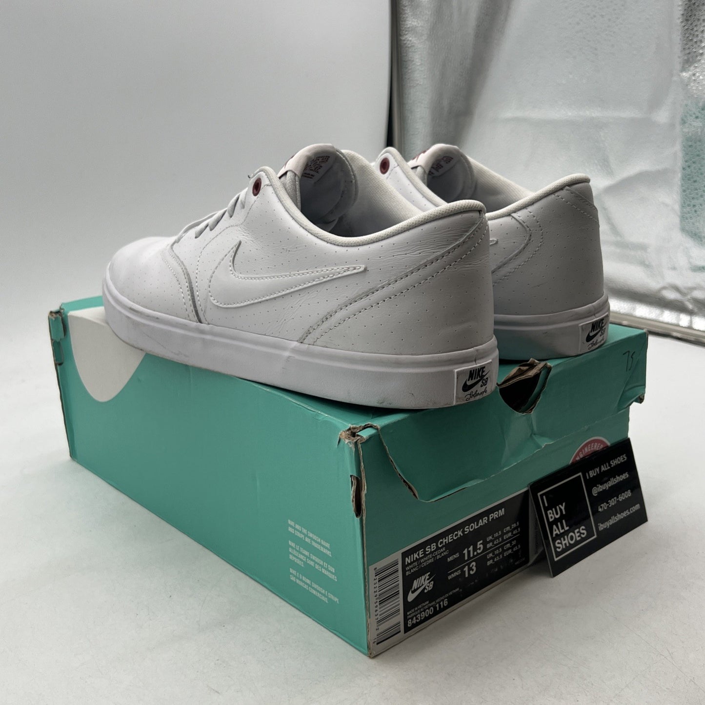 Size 11.5 - Nike SB Check Solar PRM (834900-116)