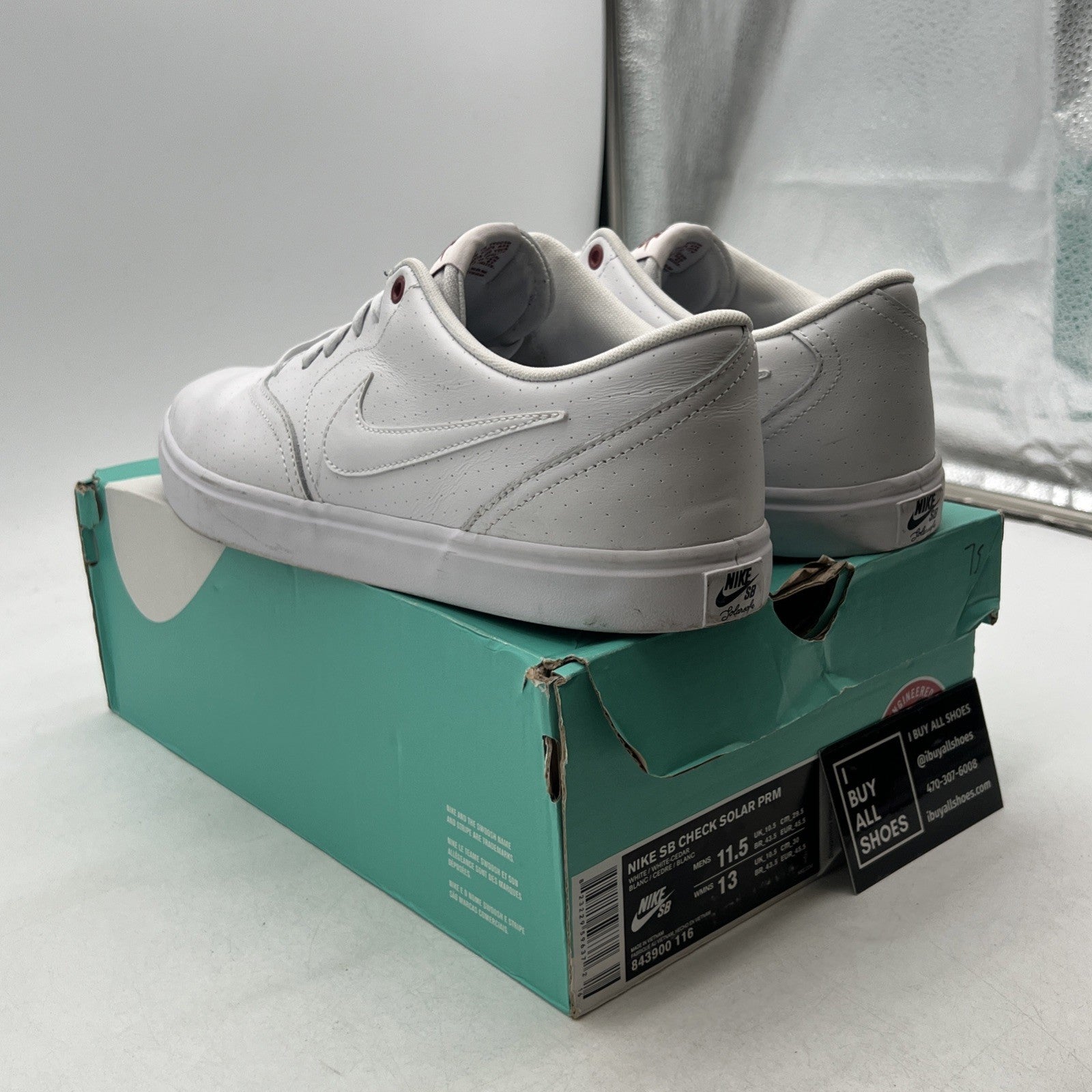 Size 11.5 - Nike SB Check Solar PRM (834900-116)