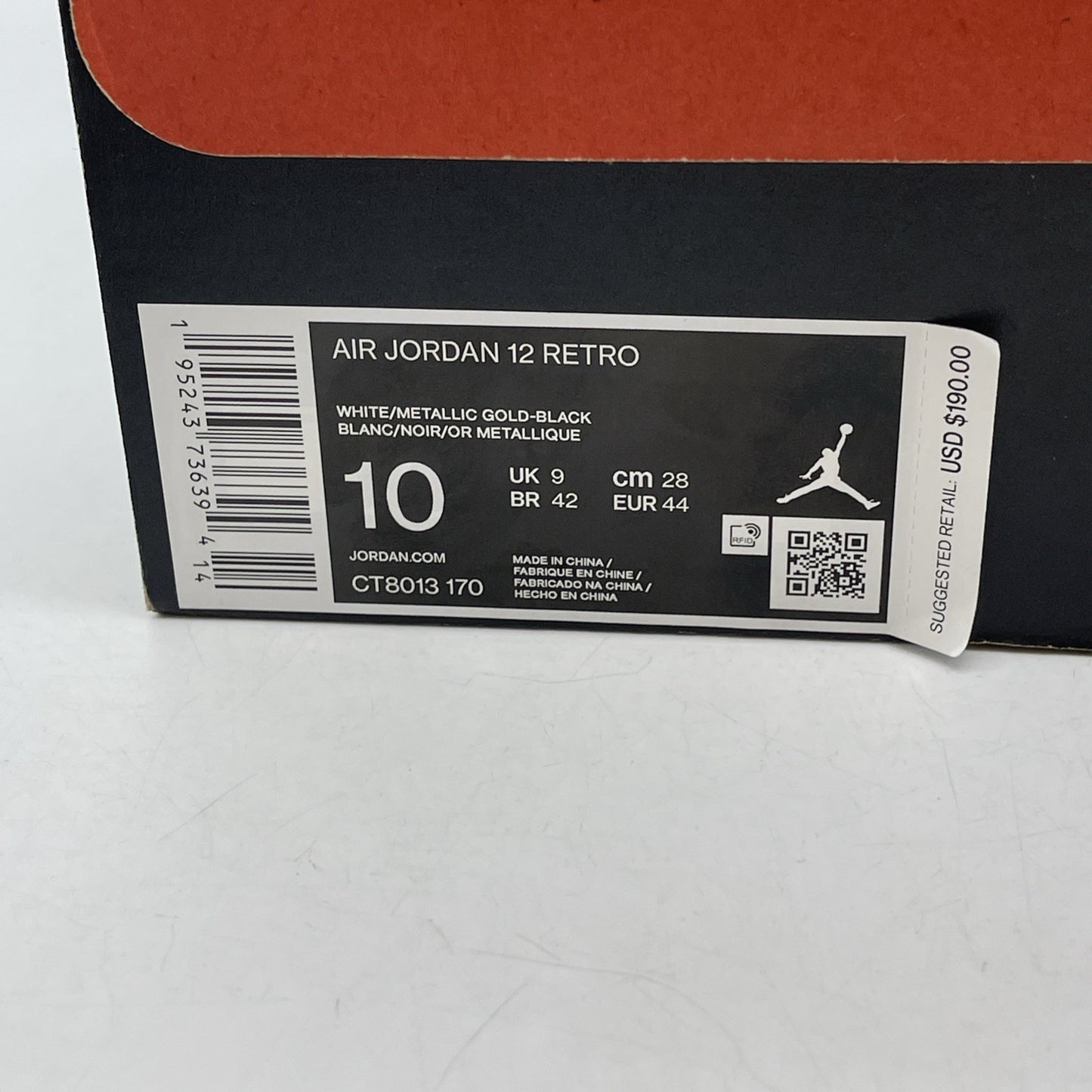 Size 10 - Air Jordan 12 Royalty (CT8013-170)