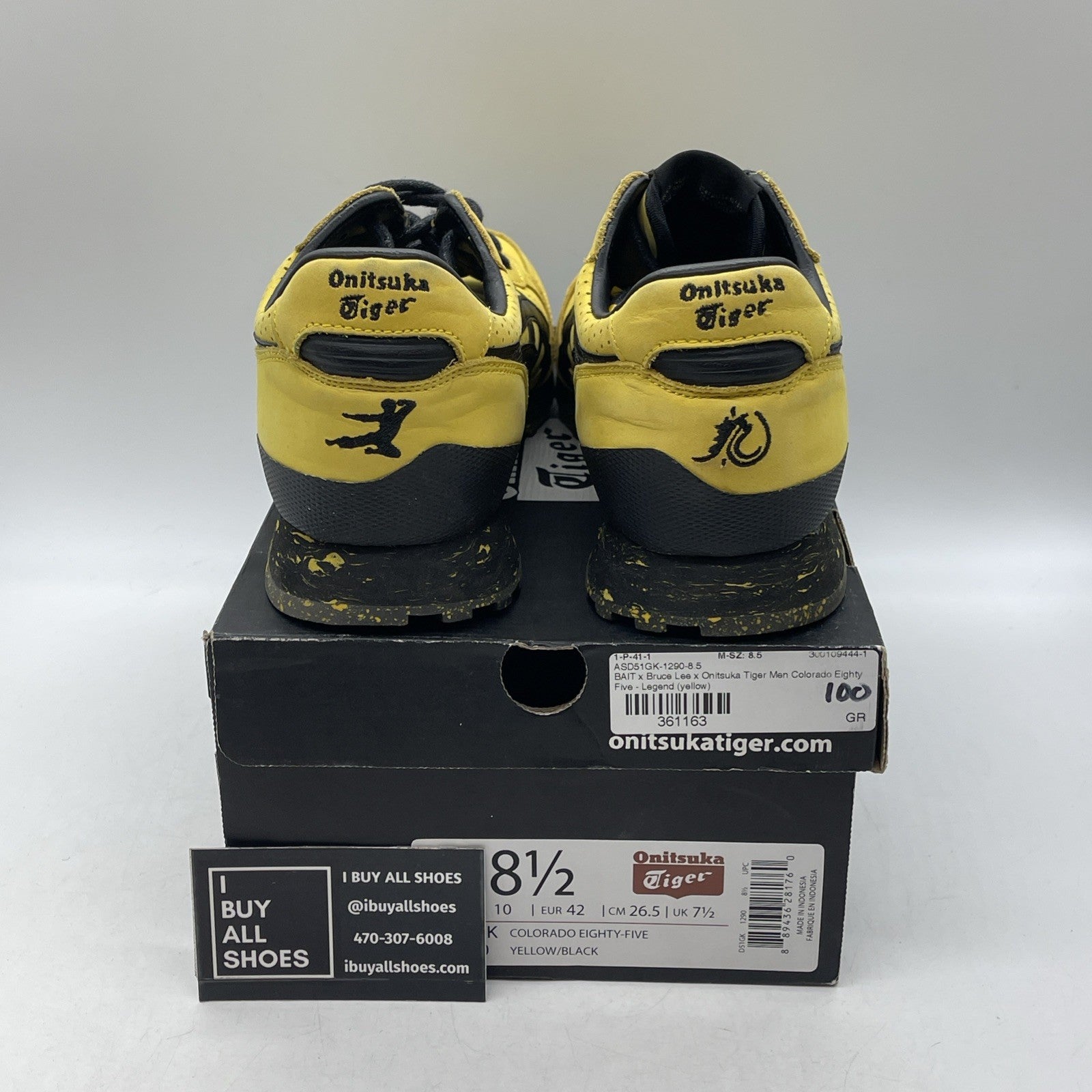 Size 8.5 - ASICS Bait x Colorado Eighty-Five Bruce Lee (D51GK)