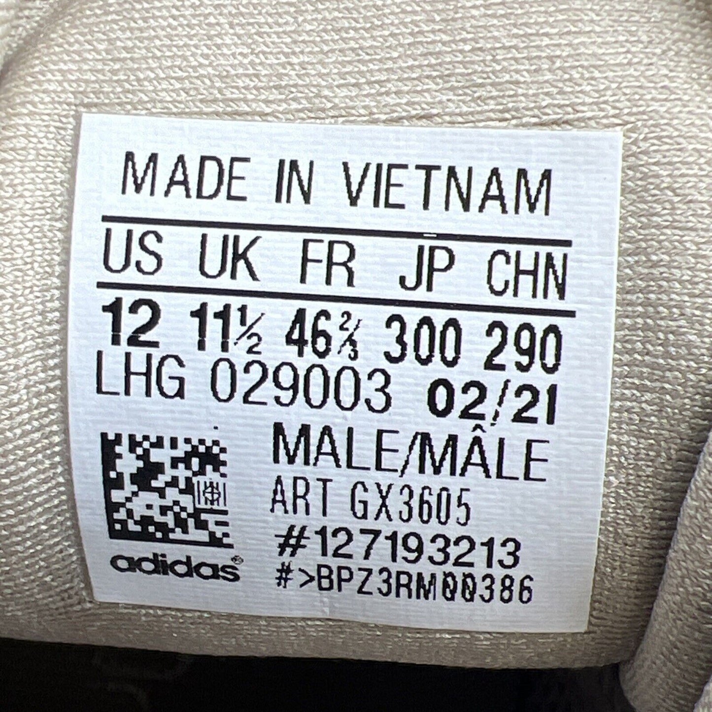 Size 12 - adidas Yeezy 500 Taupe Light (GX3605)