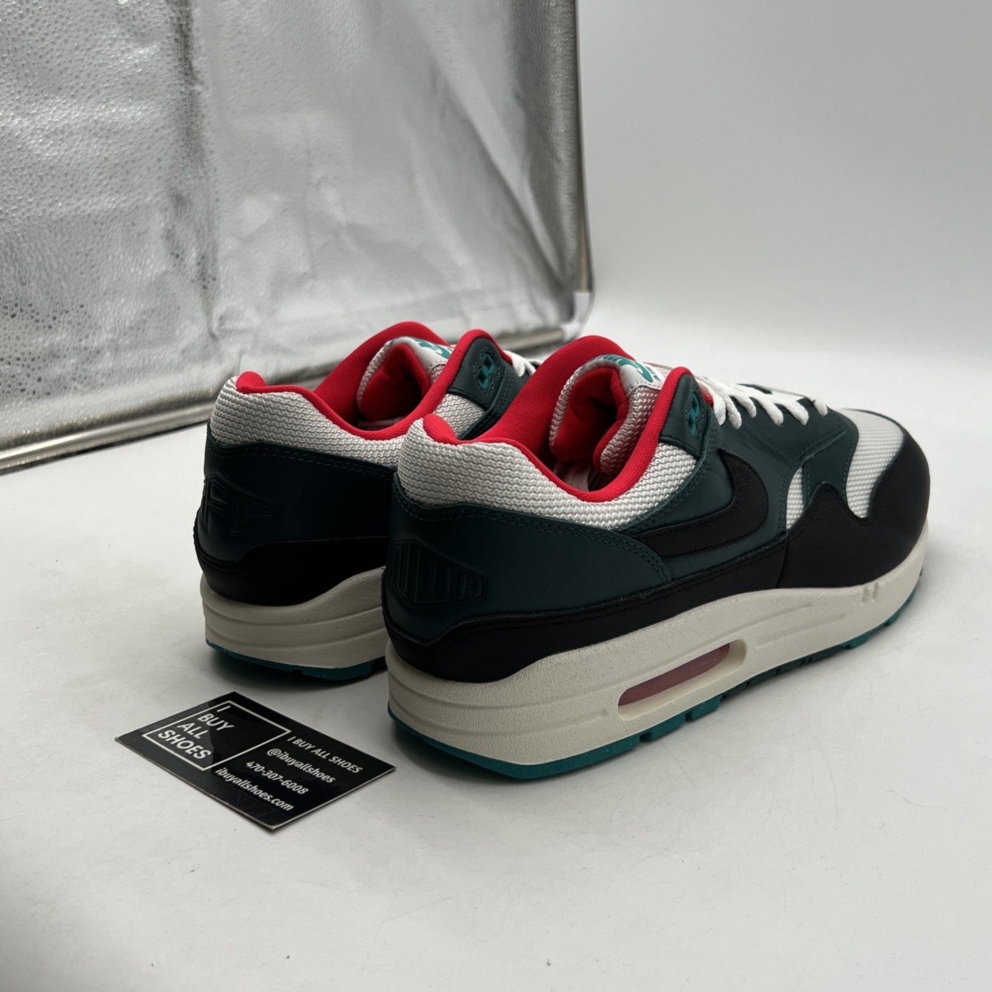Size 12 - Nike LeBron James x Liverpool F.C. x Air Max 1 Third Kit (FB8914-100)