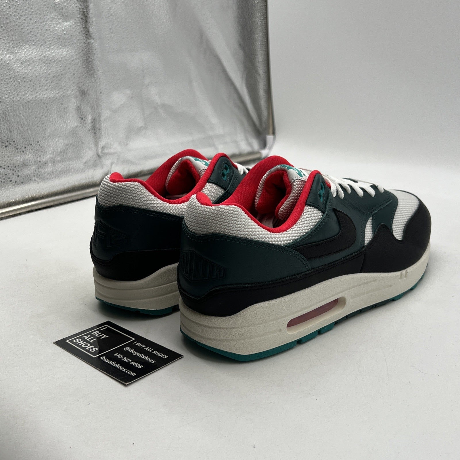Size 12 - Nike LeBron James x Liverpool F.C. x Air Max 1 Third Kit (FB8914-100)