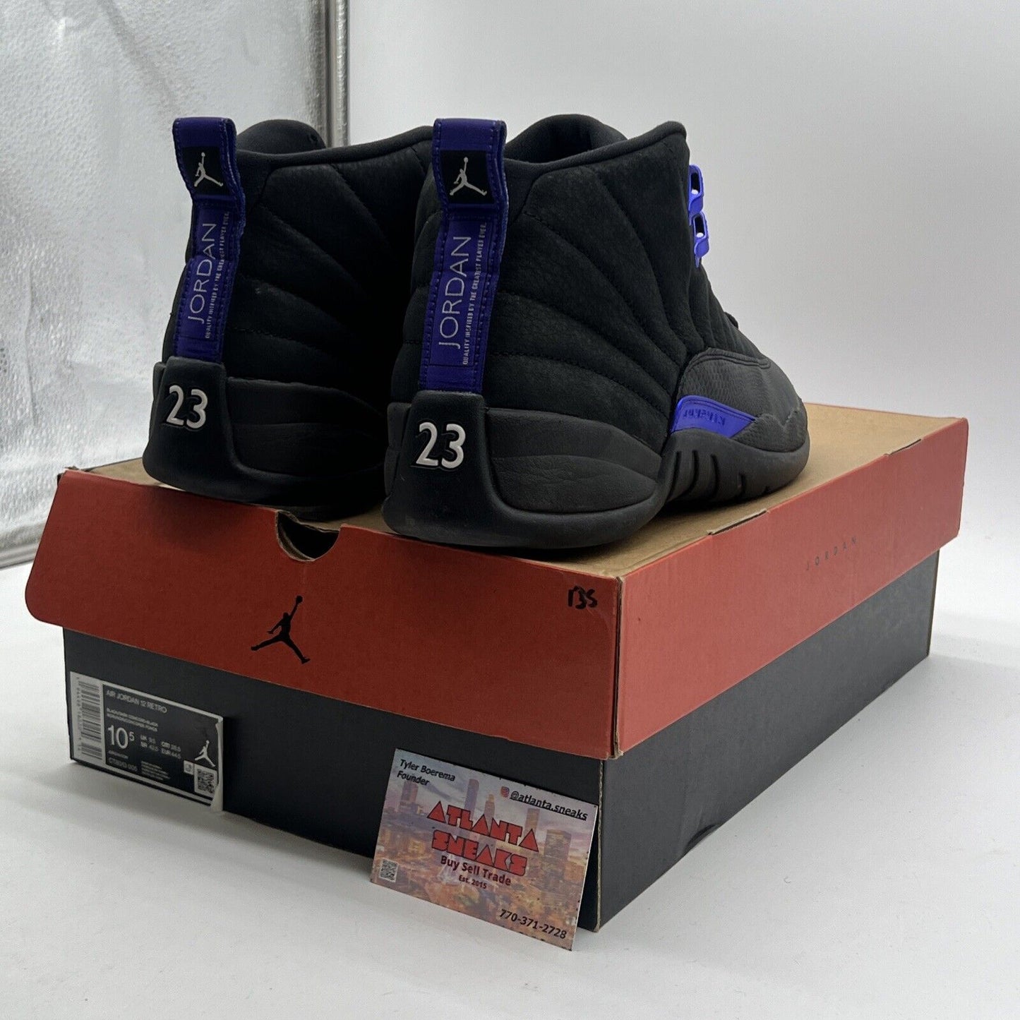 Size 10.5 - Air Jordan 12 Retro Dark Concord (CT8013-005)