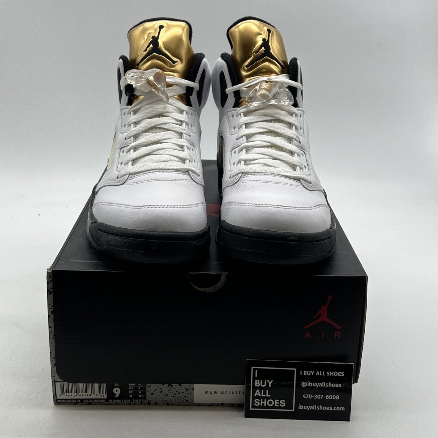 Size 9 - Air Jordan 5 Retro Olympic (136027-133)