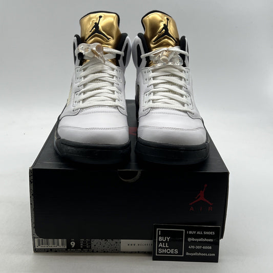 Size 9 - Air Jordan 5 Retro Olympic (136027-133)