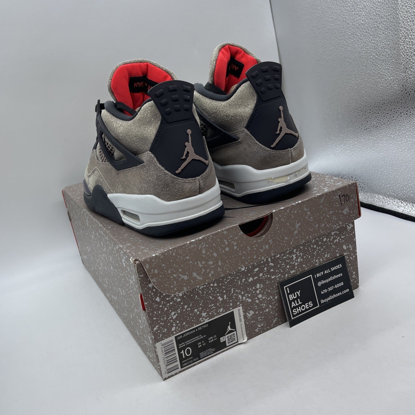 Size 10 - Air Jordan 4 Retro Mid Taupe Haze (DB0732-200)
