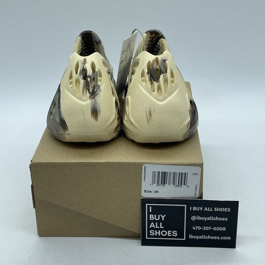 Size 3K - adidas  Yeezy Foam Runner Brown Rubber (GY116)