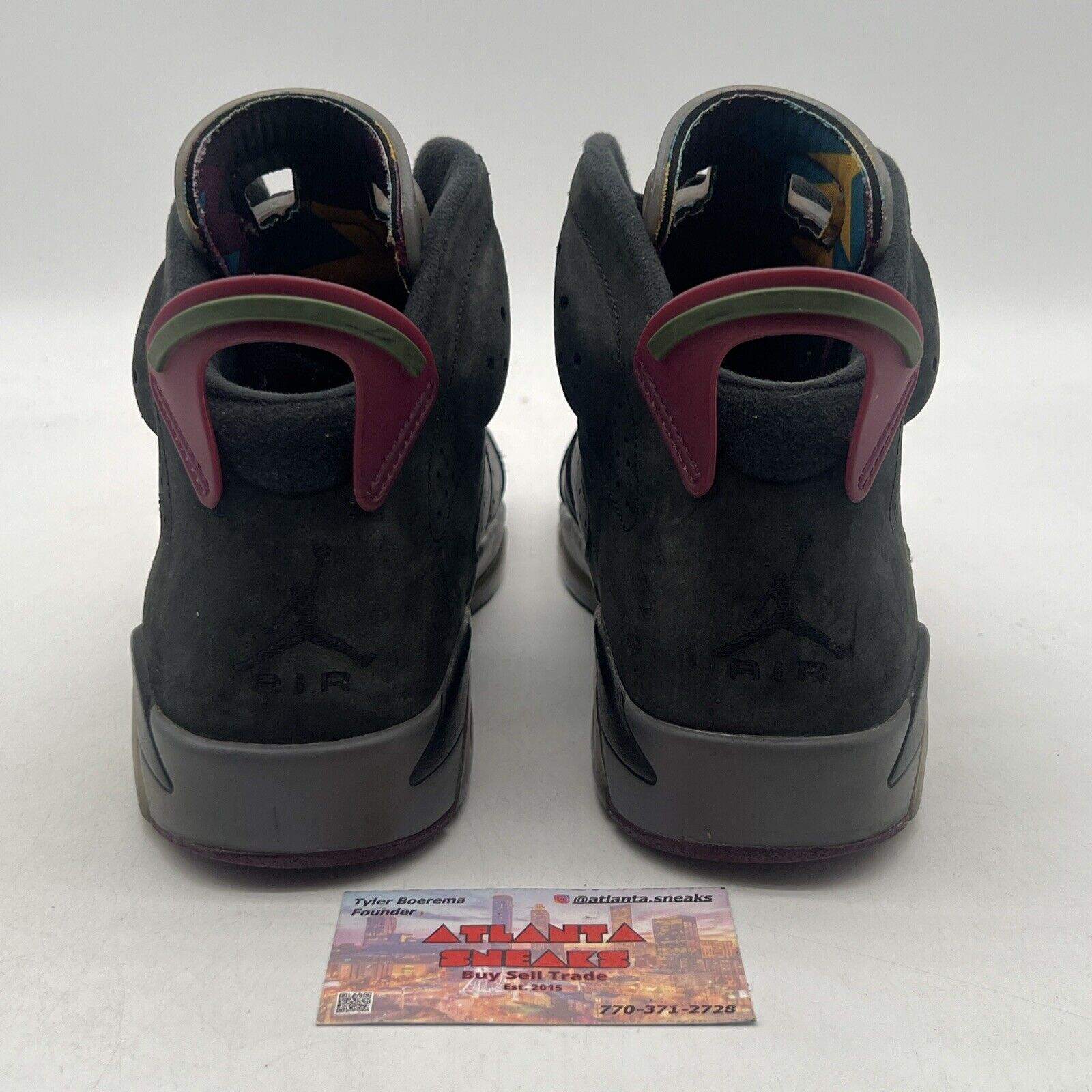 Size 8.5 - Jordan 6 Bordeaux Yellow Grey Suede Black Maroon (CT8529-063)