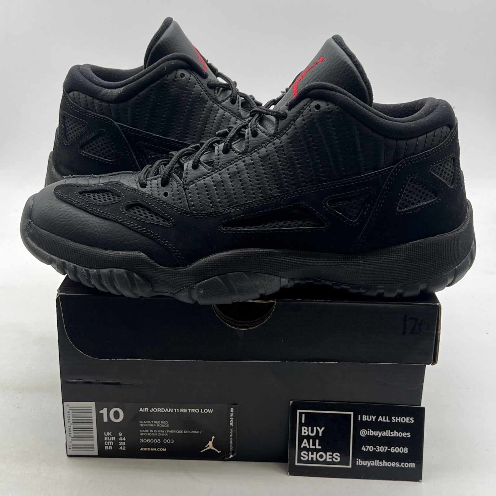 Size 10 - Air Jordan 11 IE Low Referee (306008-003)