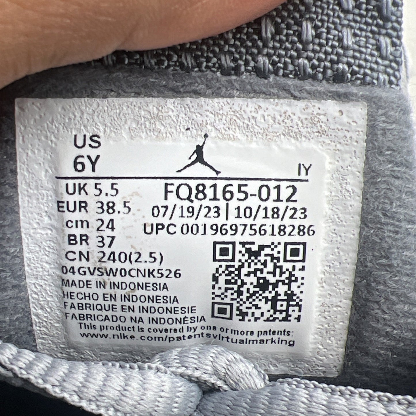 Size 6Y - Air Jordan 14 Retro Flint Grey (FQ8165-012)