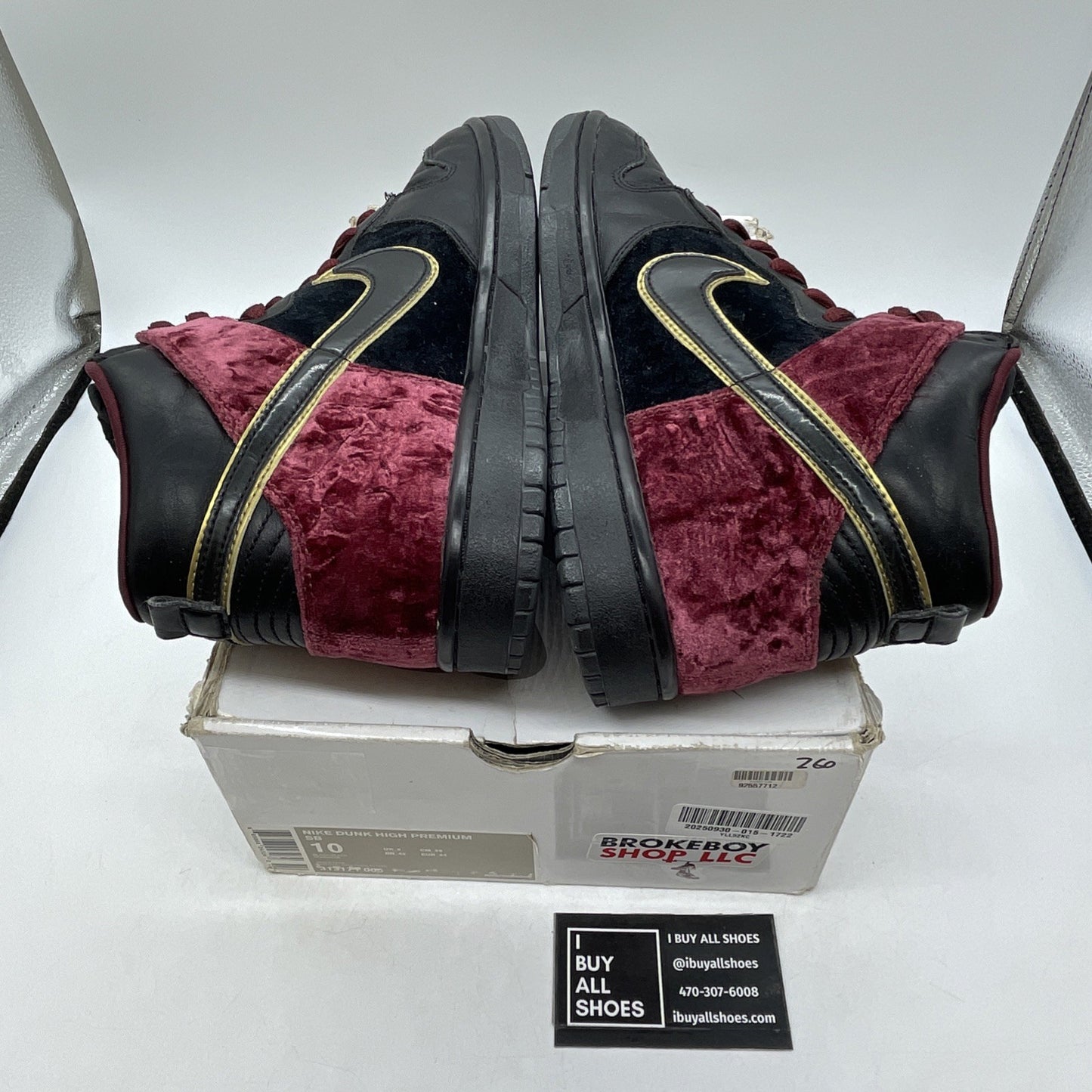 Size 10 - Nike Dunk Premium SB High Bloody Sunday (313171-005)