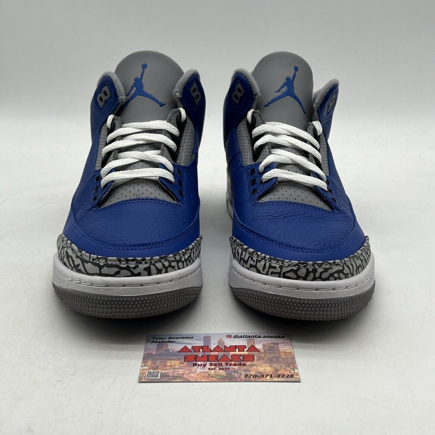 Size 10 - Jordan 3 Retro Varsity Royal 2020 (CT8532-400)