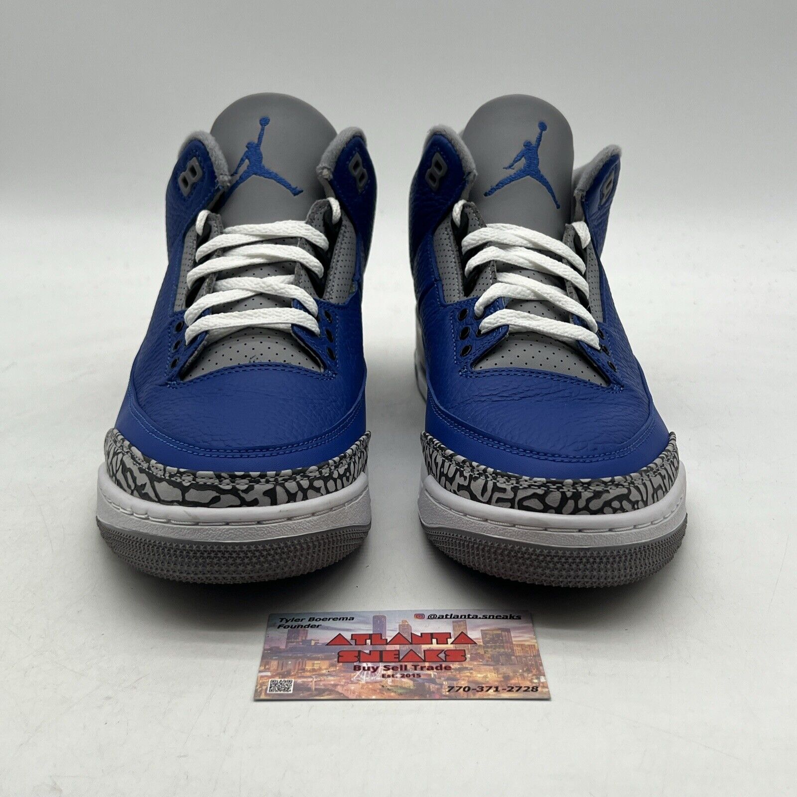 Size 10 - Jordan 3 Retro Varsity Royal 2020 (CT8532-400)