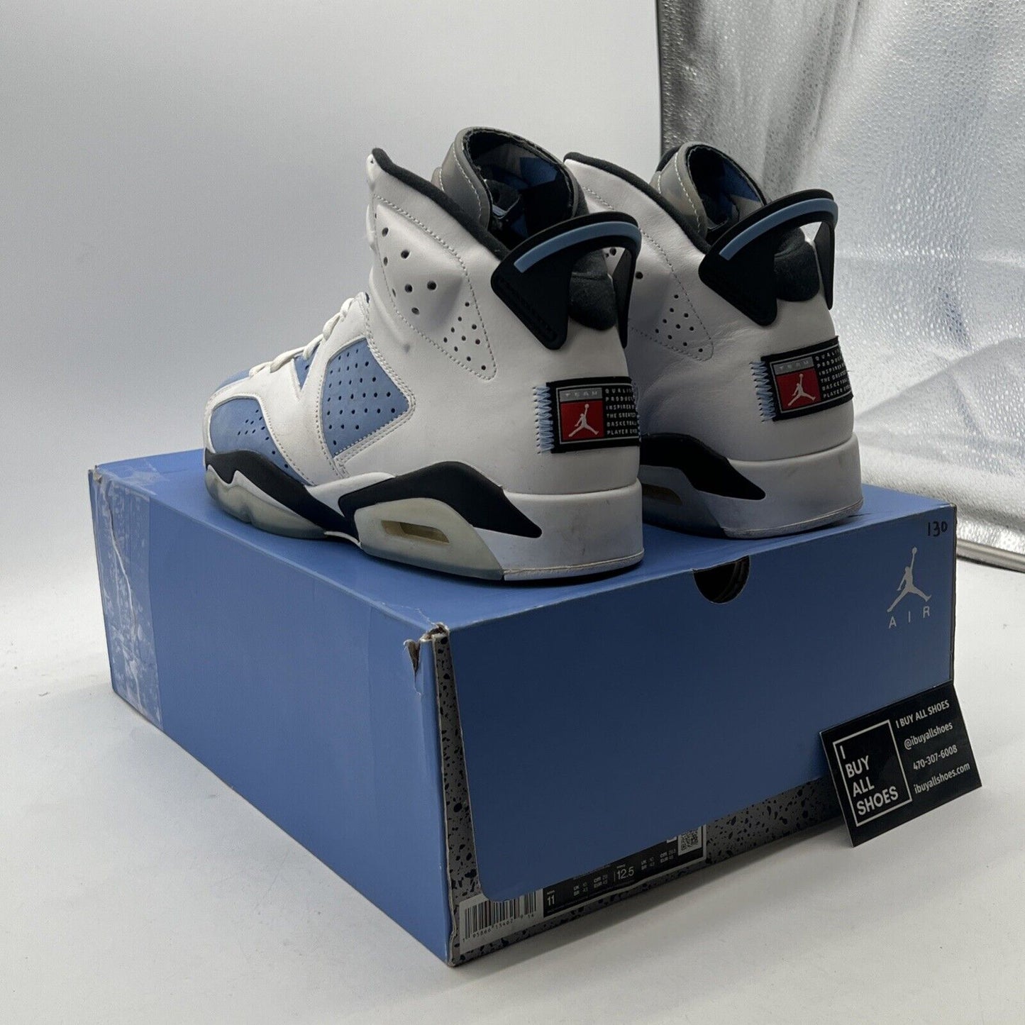 Size 11 - Air Jordan 6 Retro Mid UNC Home (CT8529-410)