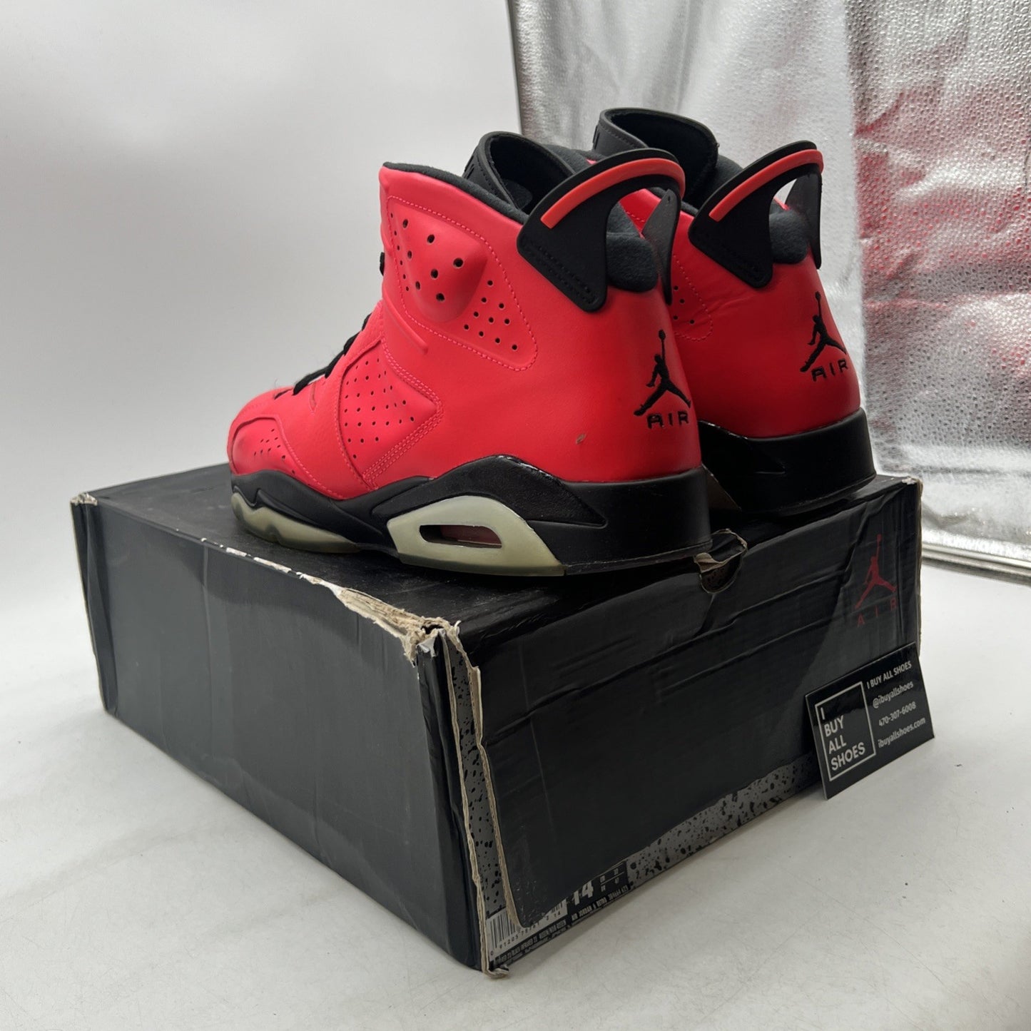 Size 14 - Air Jordan 6 Retro Infrared 23 (384664-623)