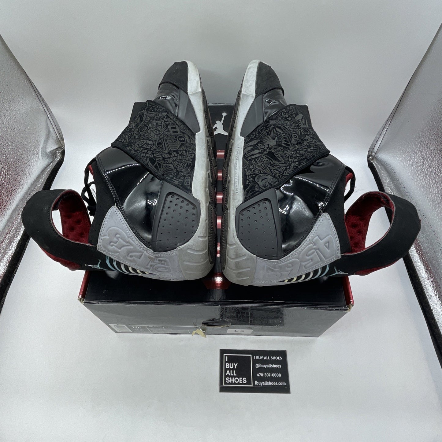Size 10.5 - Air Jordan 20 OG 2005 Stealth (310455-001)