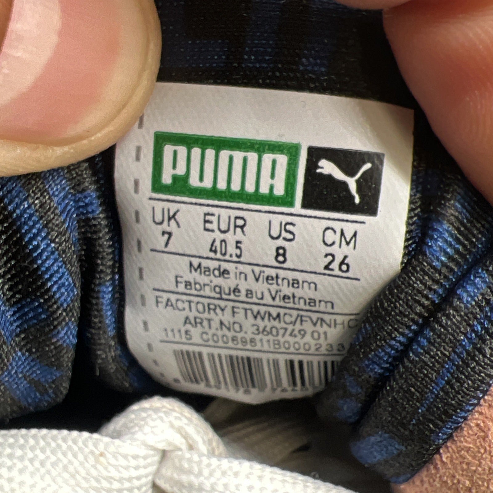 Size 8 - PUMA Alife x R698 Peach Bud (360749-01)