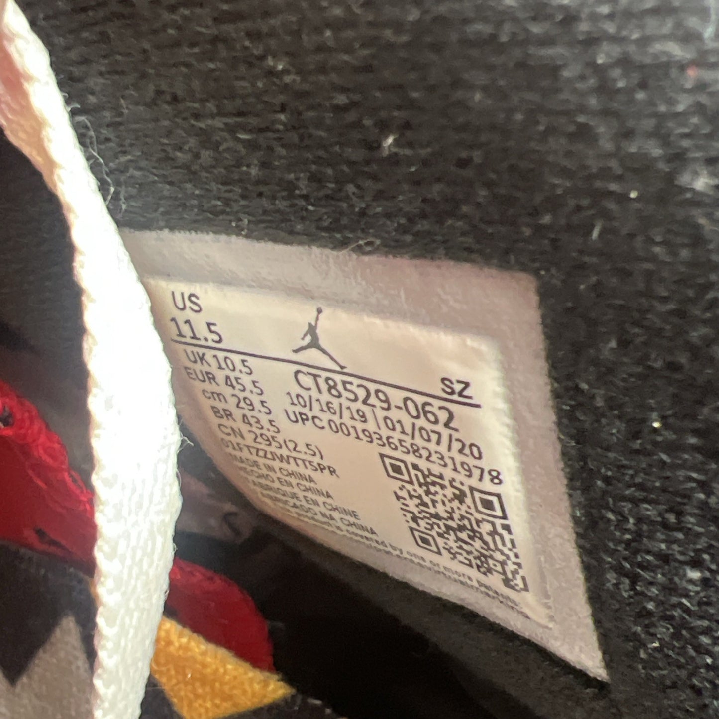 Size 11.5 - Air Jordan 6 Retro Hare (CT8529-062)