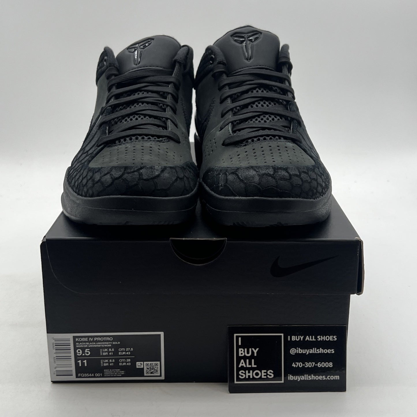 Size 9.5 - Nike Zoom Kobe 4 Protro Gift of Mamba (FQ3544-001)