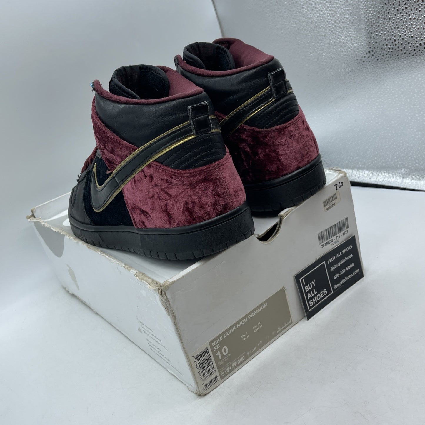 Size 10 - Nike Dunk Premium SB High Bloody Sunday (313171-005)