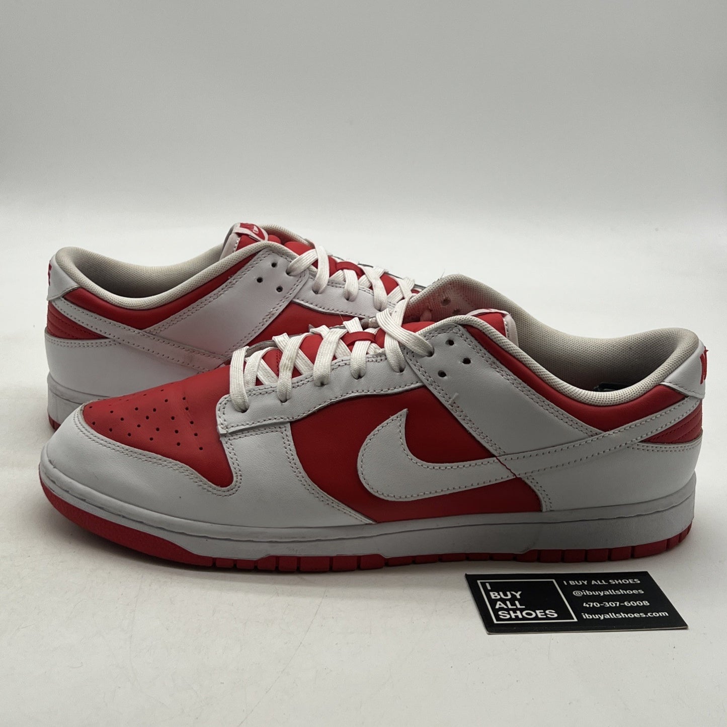 Size 14 - Nike Dunk Low Championship Red (DD1391-600)