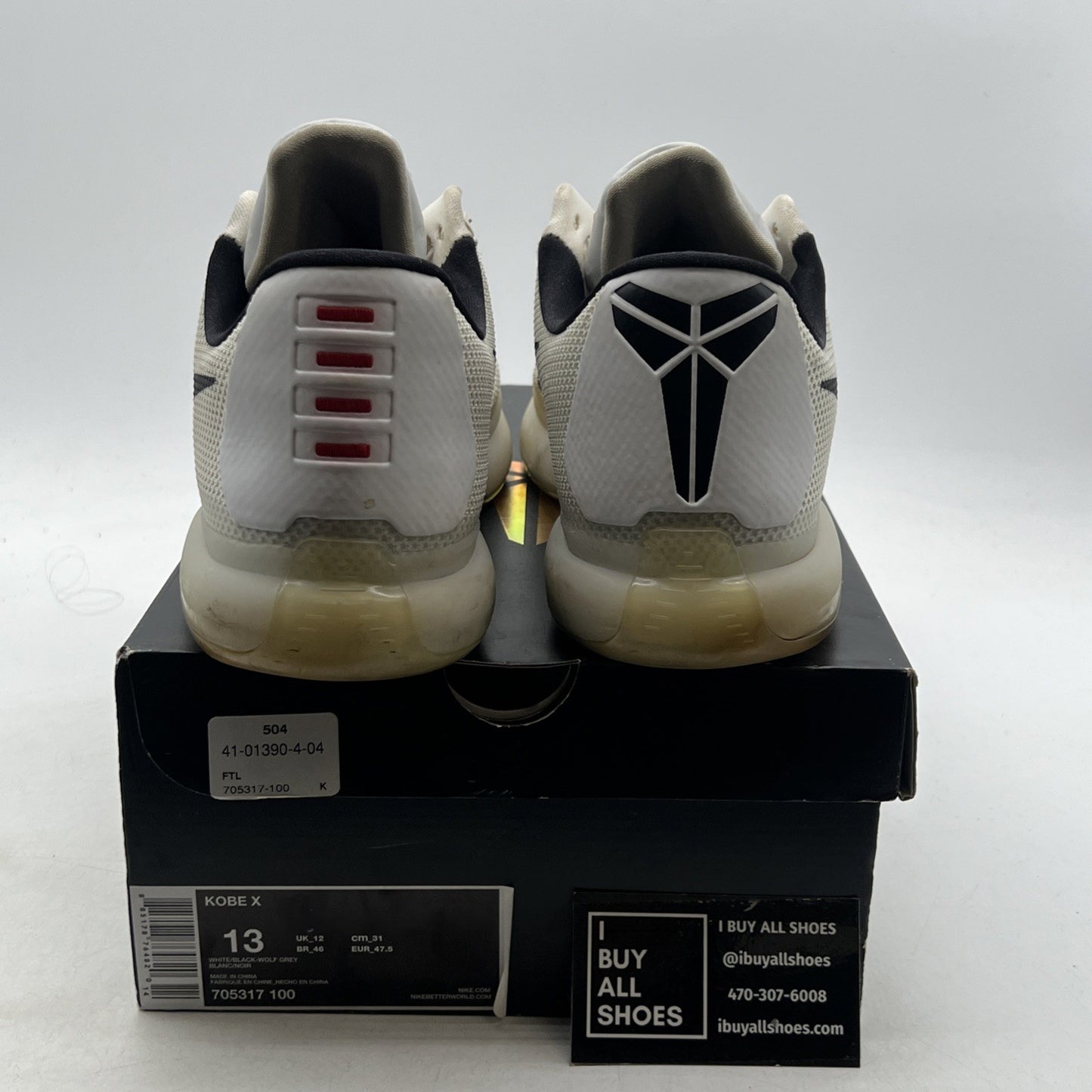 Size 13 - Nike Kobe 10 Fundamentals (705317-100)