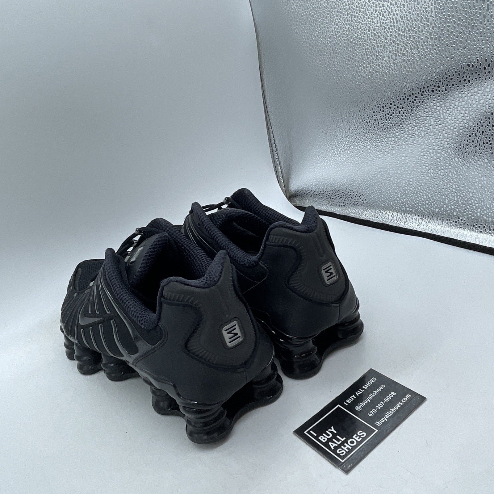 Size 12 - Nike Shox TL Triple Black (BV1127-001)