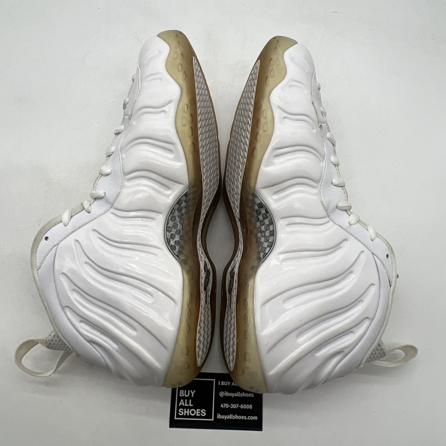 Size 13 - Nike Air Foamposite One White-Out (314996-100)