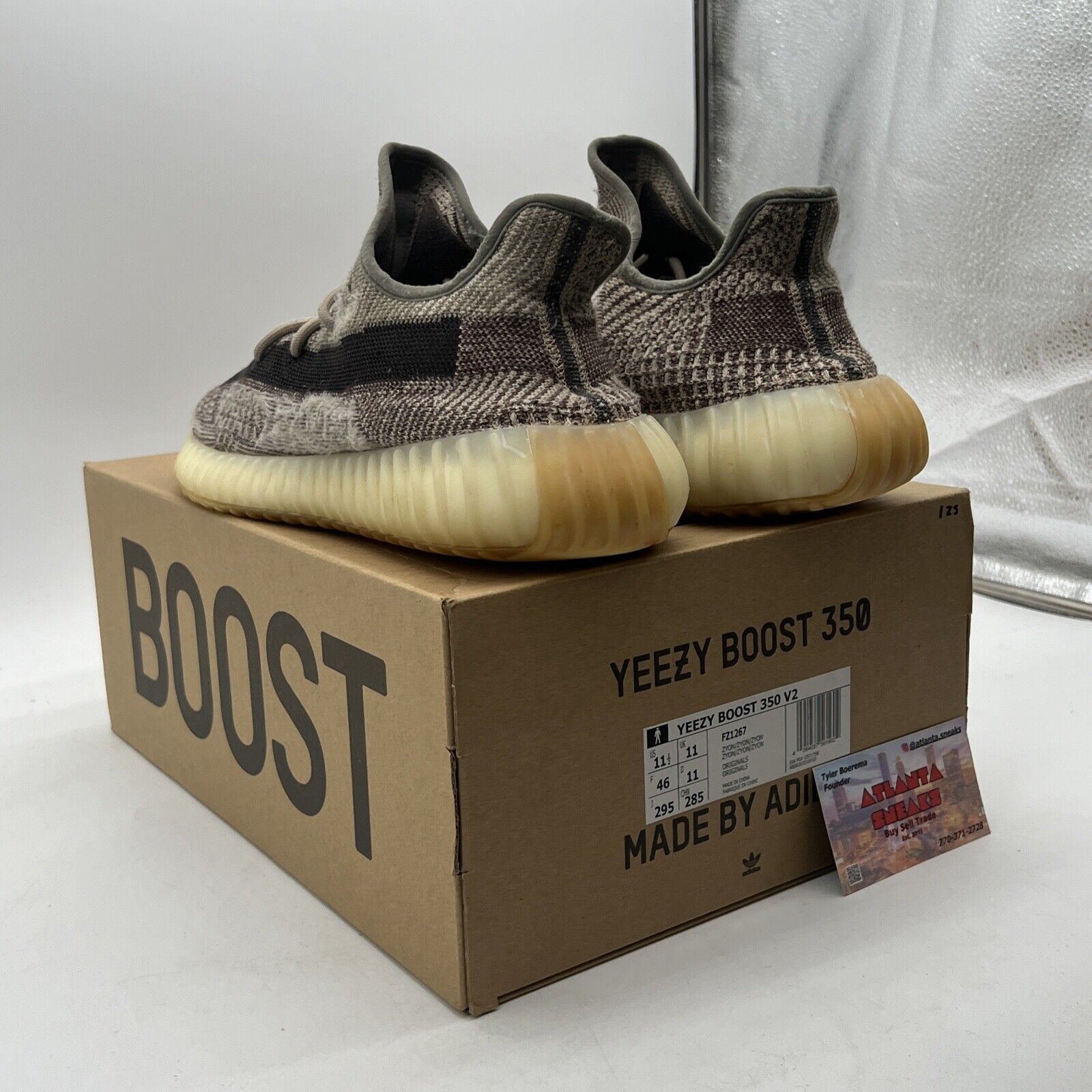 Size 11.5 - adidas Yeezy Boost 350 V2 Low Zyon (FZ1267)
