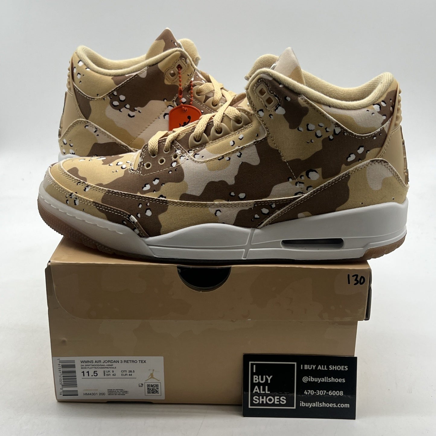 Size 11.5W - Air Jordan 3 (HM4301-200) (HM4301-200)
