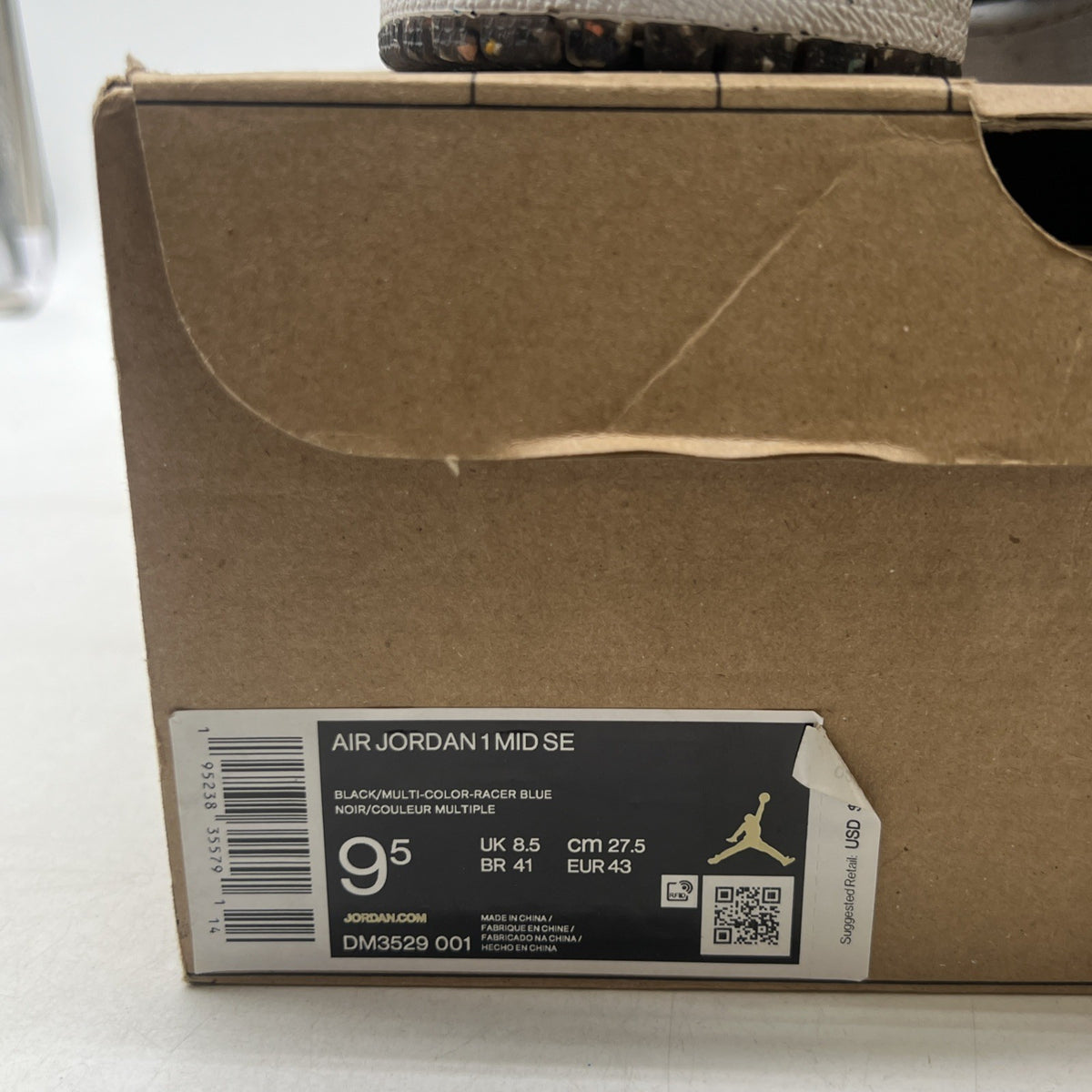 Size 9.5 - Air Jordan 1 Mid Crater (DM3529-001)