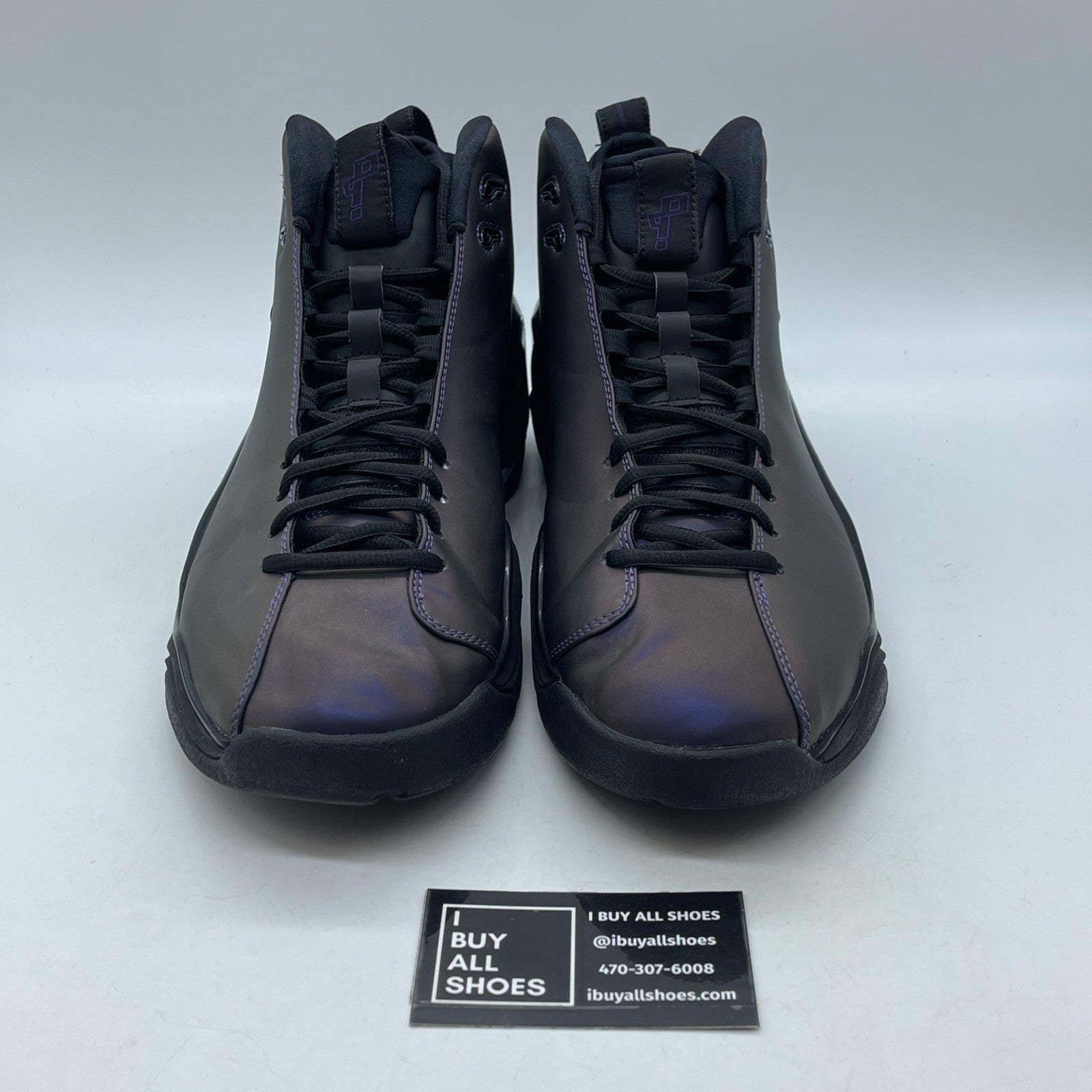 Size 12 - Nike Air Pippen 2 Purple Black Leather (312545-500)