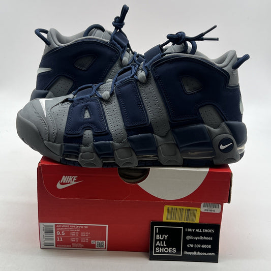 Size 9.5 - Nike Air More Uptempo Georgetown (921948-003)