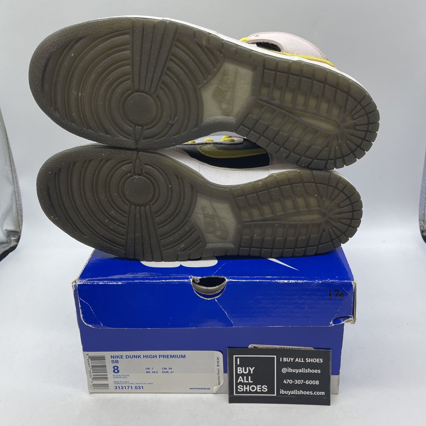 Size 8 - Nike Dunk Premium Sb High Miss Piggy (313171-031)