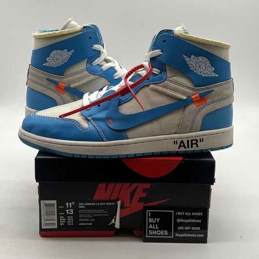 Size 11.5 - Air Jordan 1 Retro OG x Off-White High UNC (AQ0818-148)