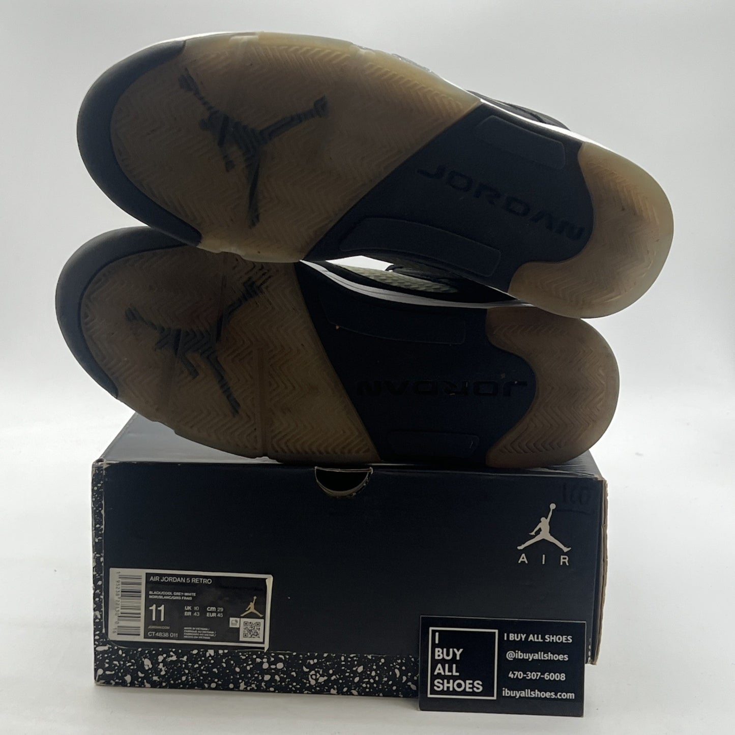 Size 11 - Air Jordan 5 Retro Mid Oreo (CT4838-011)