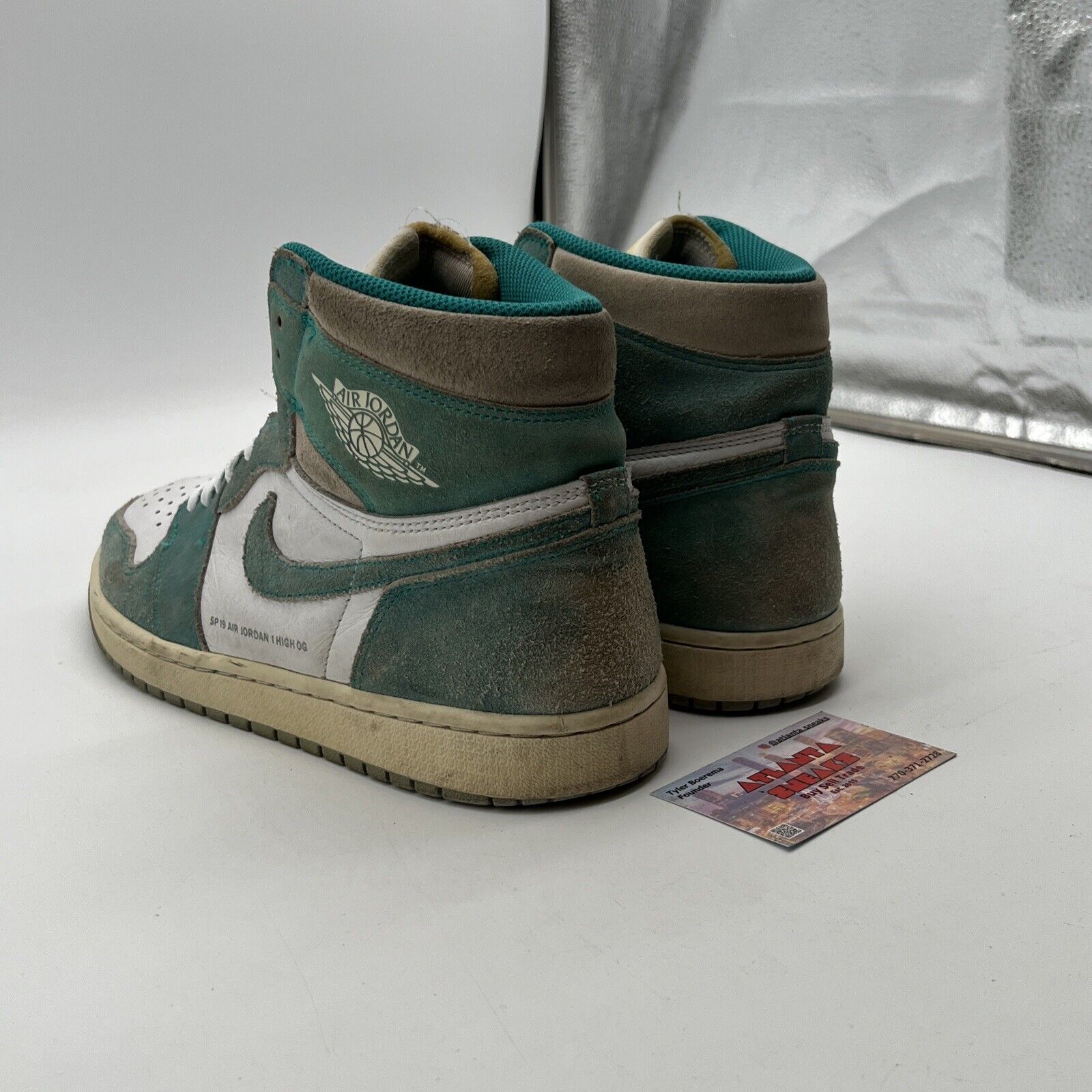 Size 11 - Air Jordan 1 Retro OG High Turbo Green (555088-311)