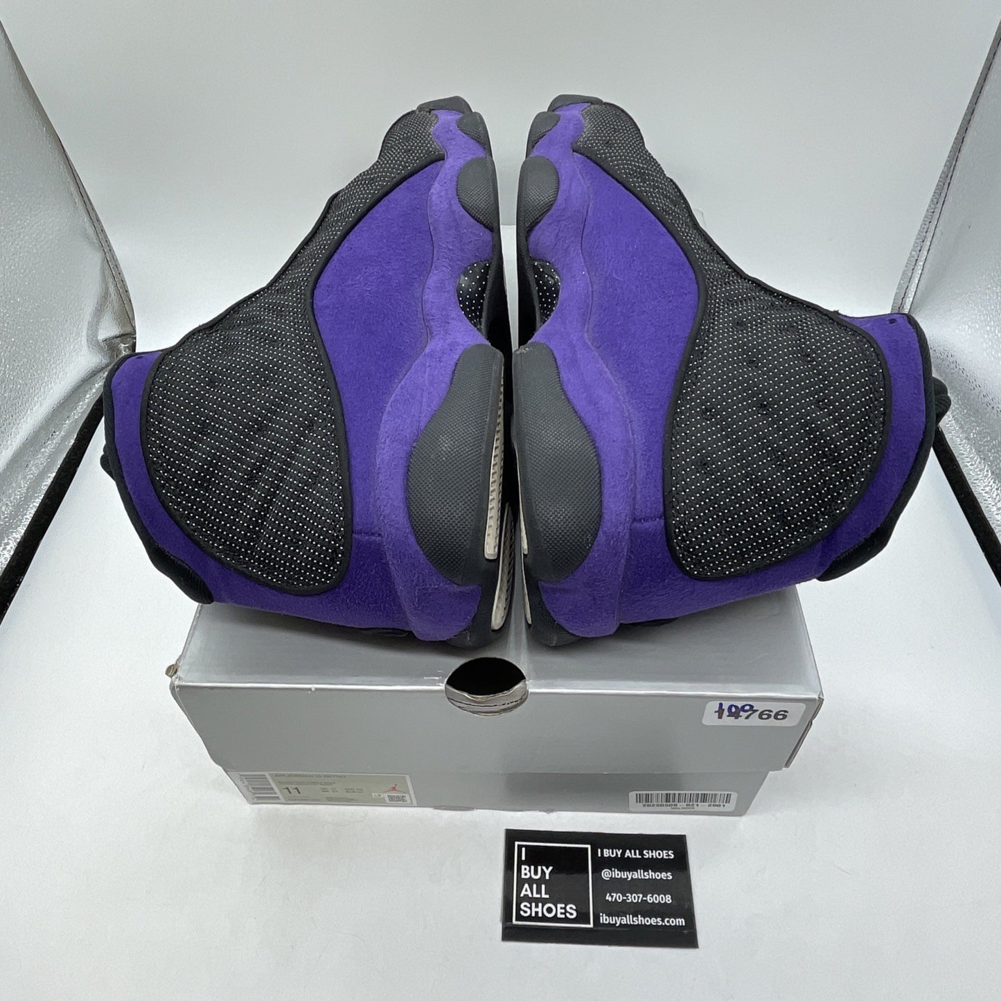 Size 11 - Jordan 13 Retro Court Purple Black Suede Leather (DJ5982-015)