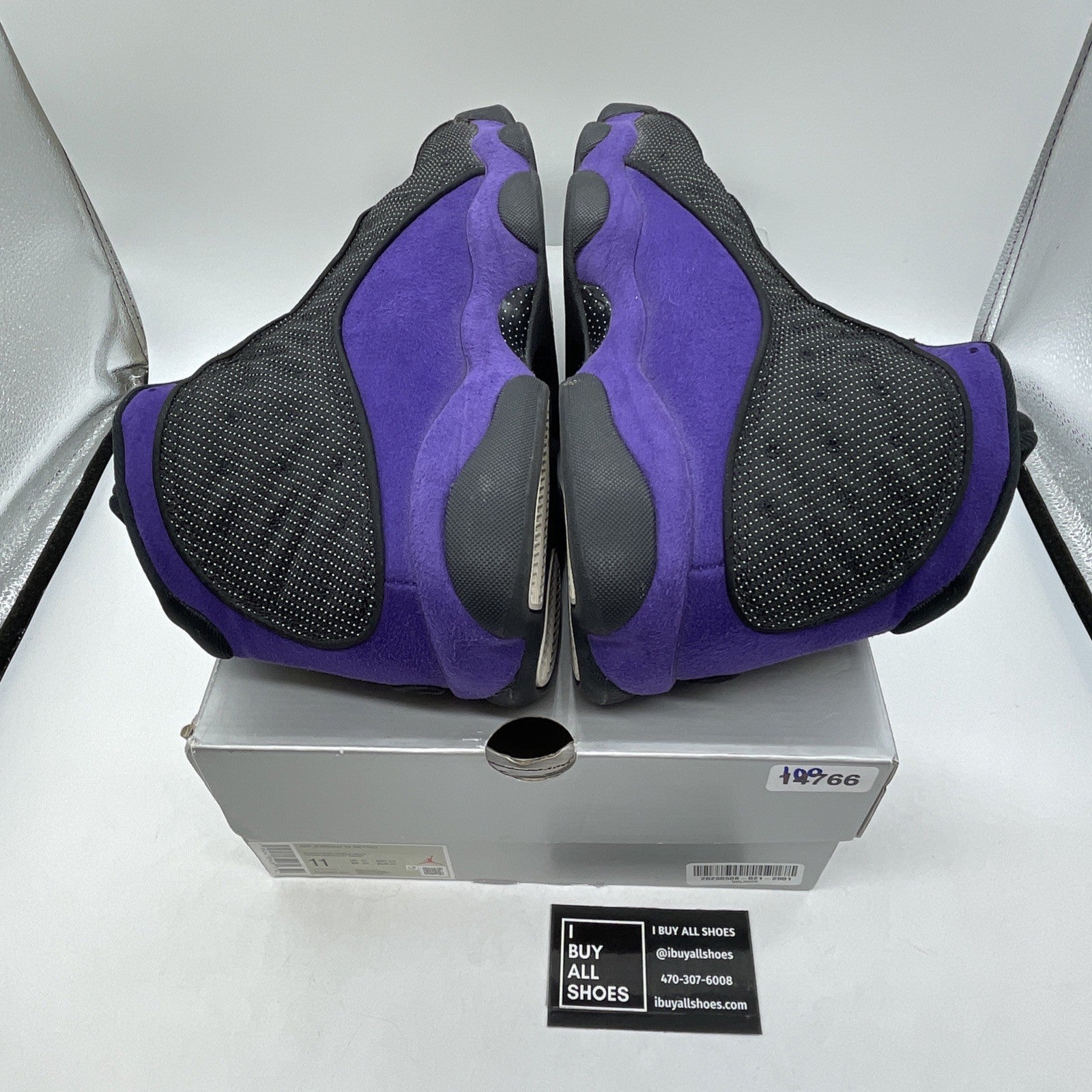 Size 11 - Jordan 13 Retro Court Purple Black Suede Leather (DJ5982-015)
