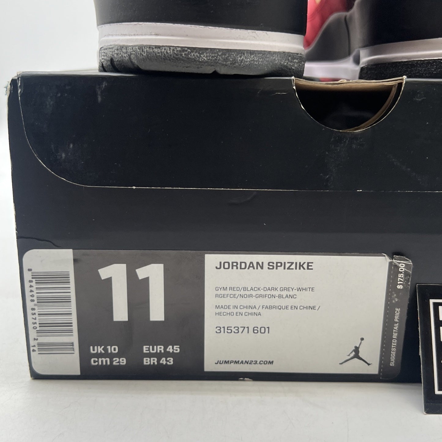 Size 11 - Jordan Spizike Toro Bravo (315371-601)