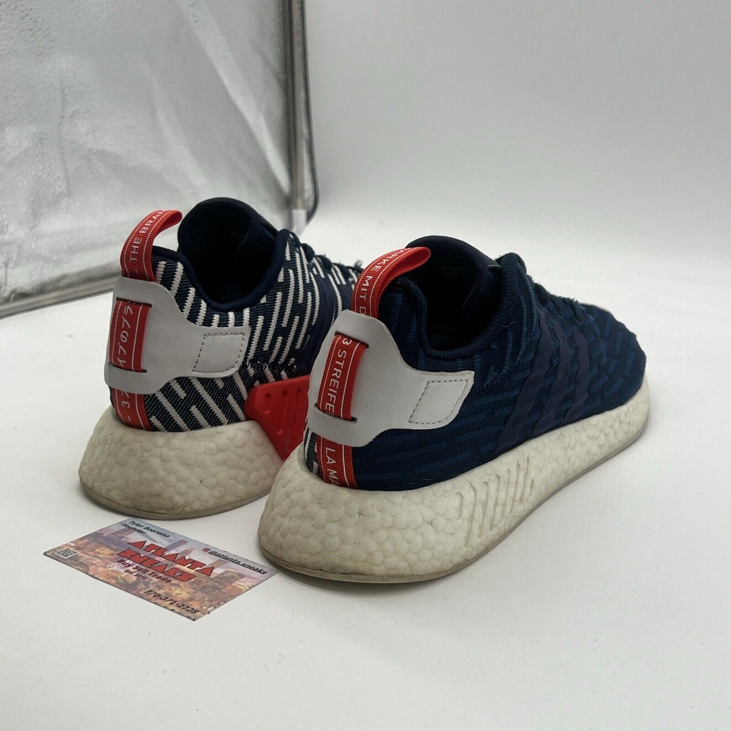 Size 13 - adidas NMD_R2 PK Collegiate Navy (BB2952)