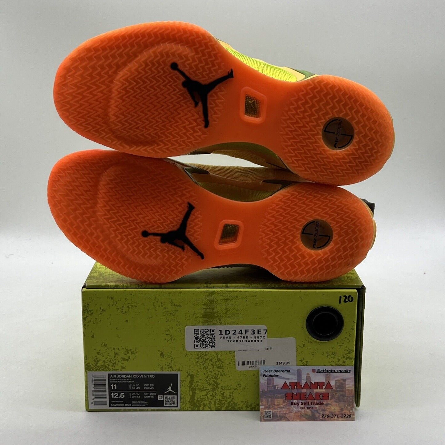 Size 11 - Jayson Tatum x Air Jordan 36 Nitro Taco Jay (DQ6866-803)