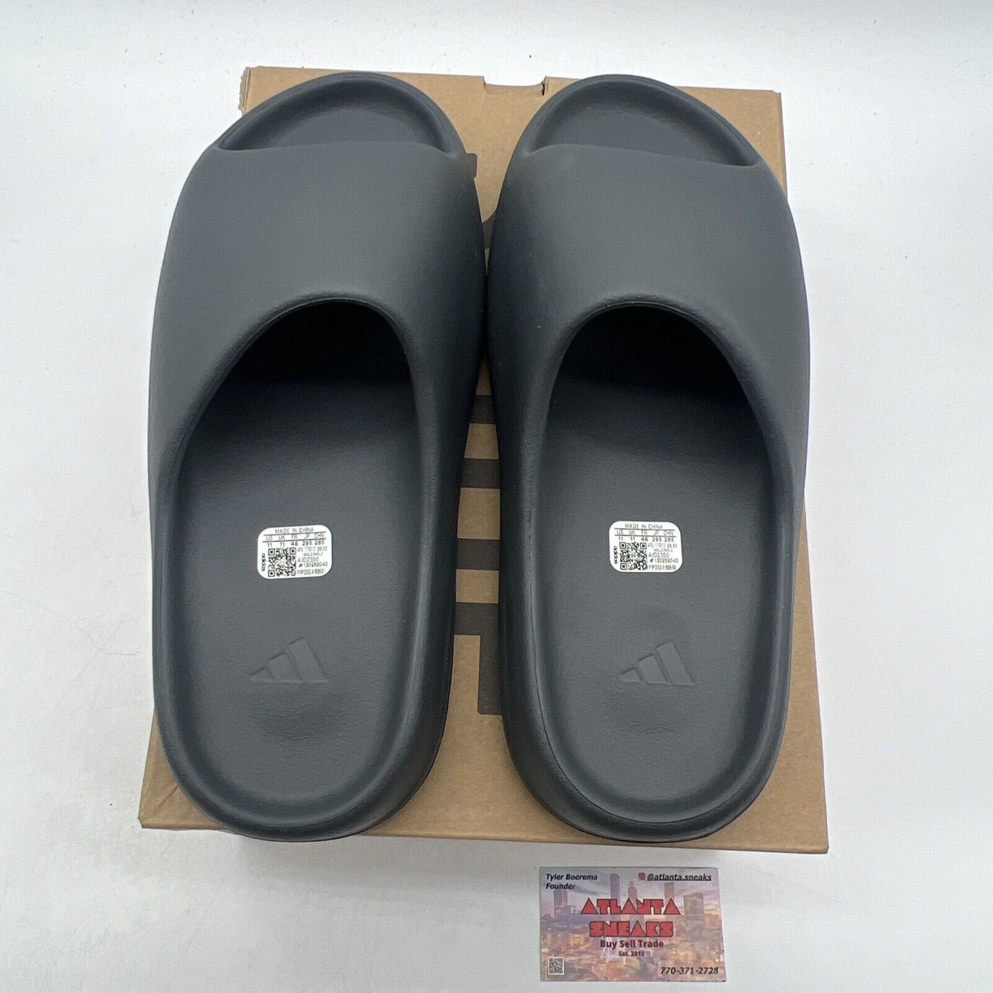 Size 11 - Adidas YZY SLIDE Slate Grey Men’s (ID2350)