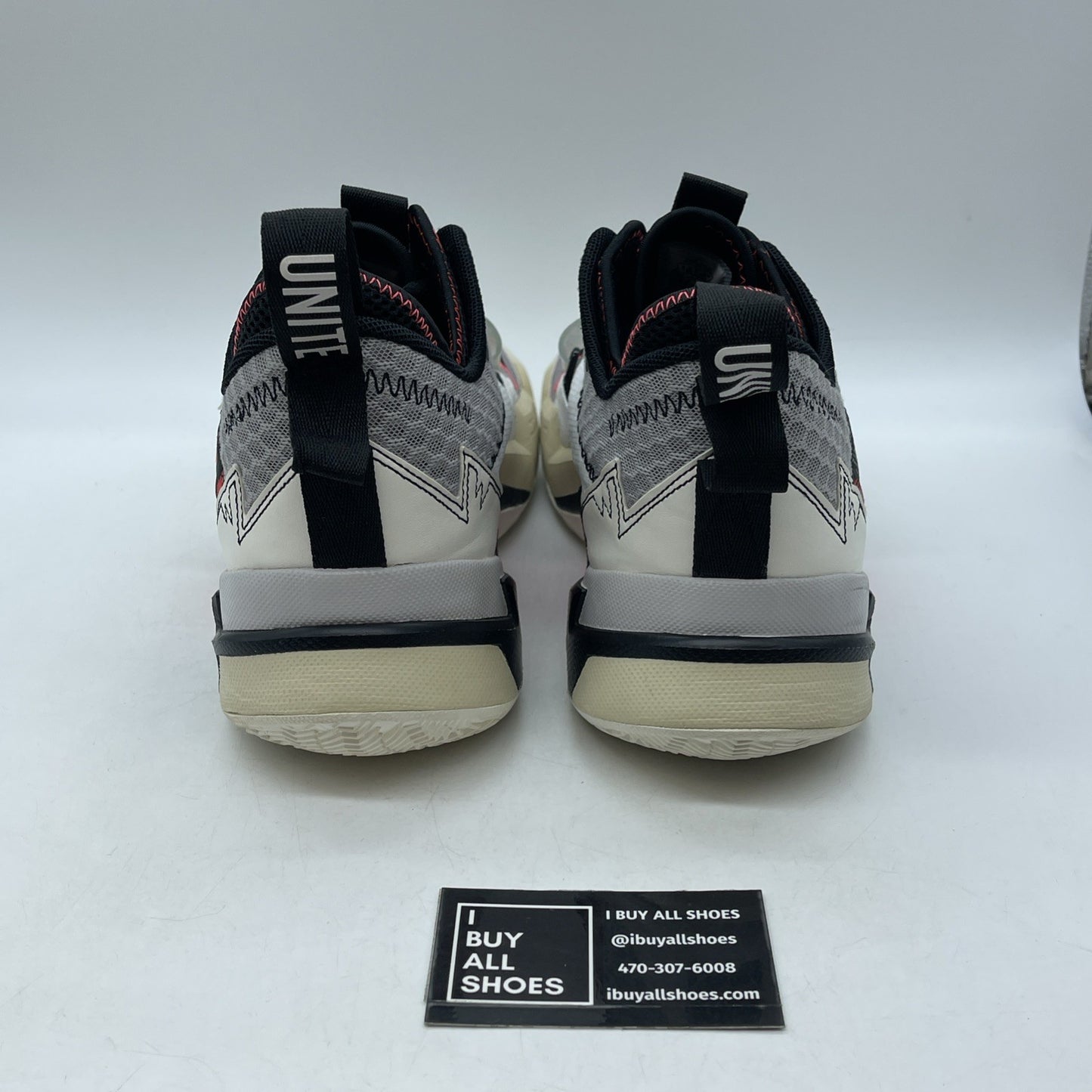 Size 13 - Jordan Why Not Zer0.3 UNITE White Black Suede Leather (CD3003-101)