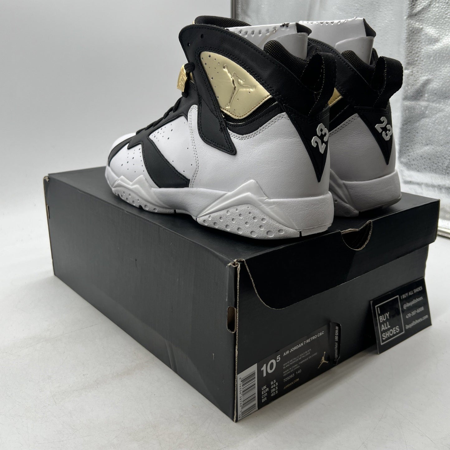 Size 10.5 - Air Jordan 7 Retro Champagne (725093-140)
