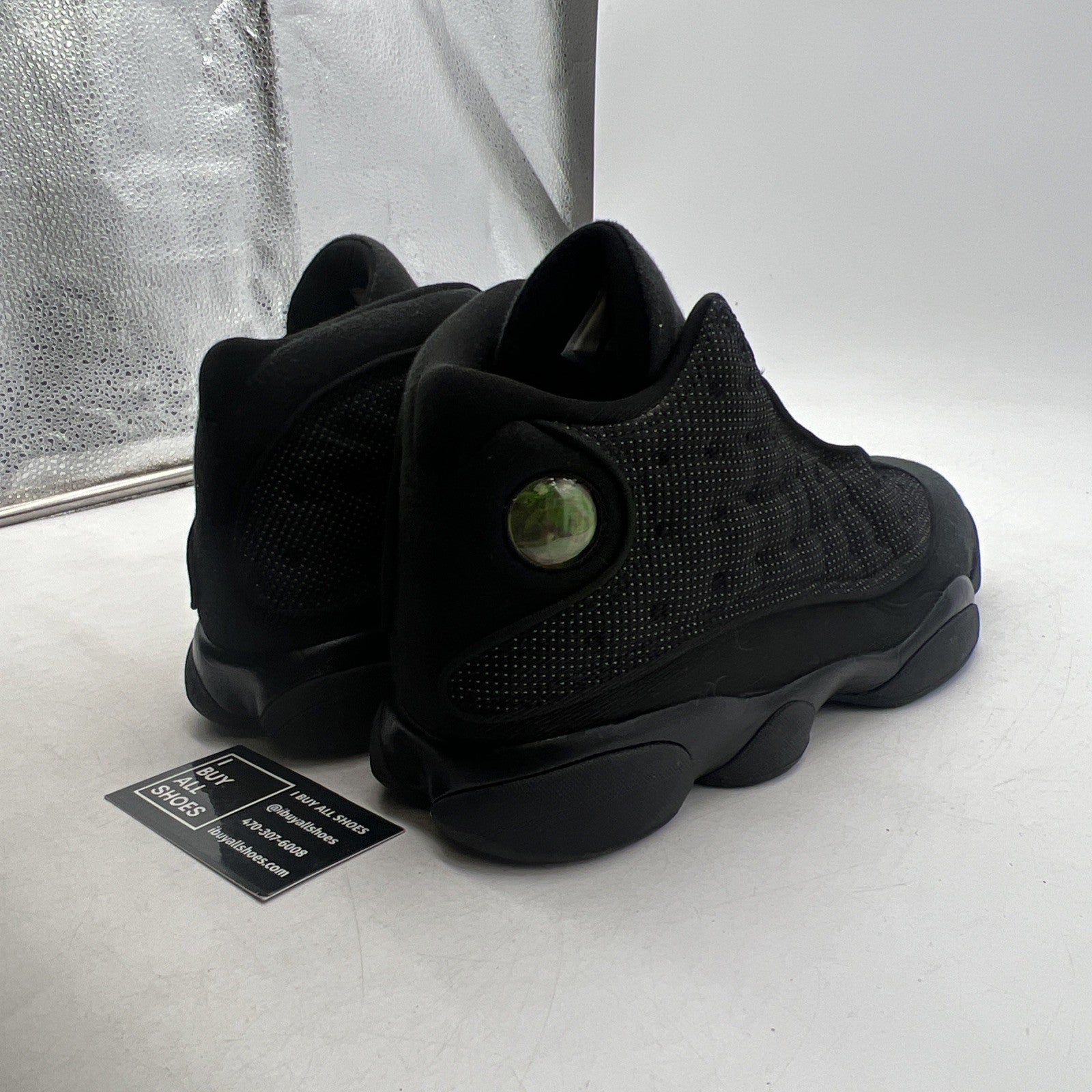 Size 12 - Air Jordan 13 Retro Black Cat (414571-011)