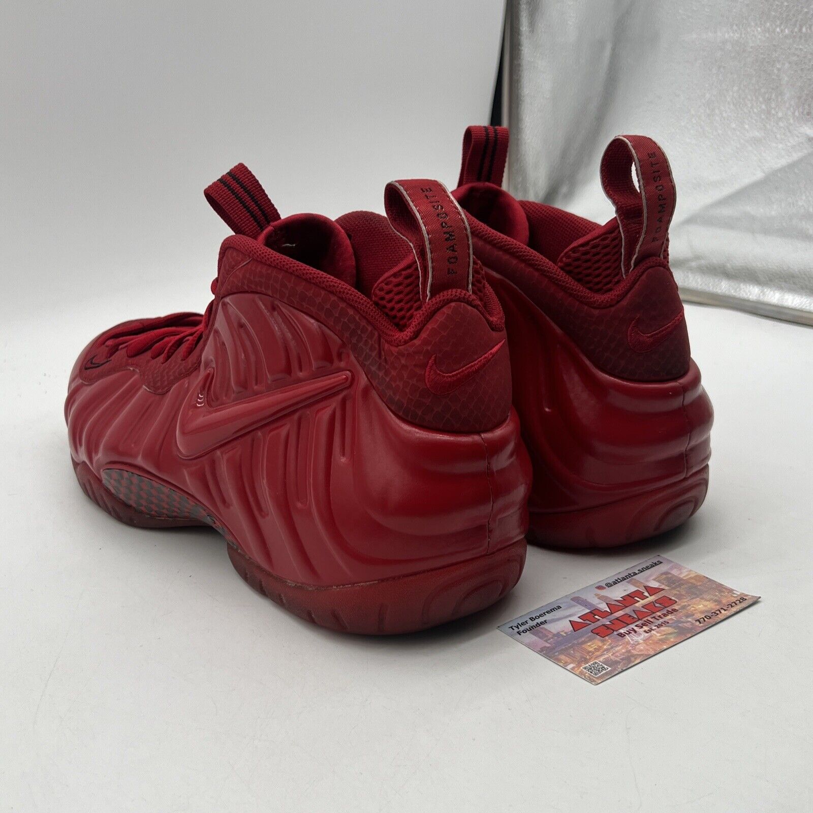 Size 13 - Nike Air Foamposite Pro Gym Red (624041-603)